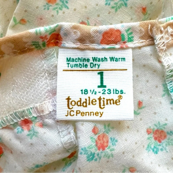 VINTAGE Toddle Time | JC Penney - Size 1 (18 1/2-23lbs) - Picture 4 of 14